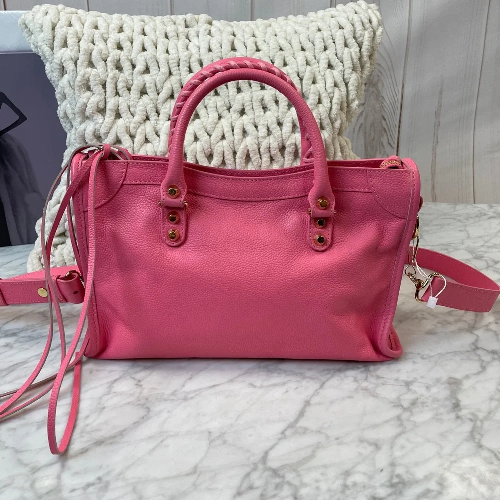 Balenciaga Pink City Bag